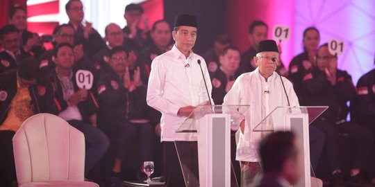 Menteri Kabinet Kerja Jadi Jurkamnas Jokowi-Ma'ruf saat Kampanye Terbuka