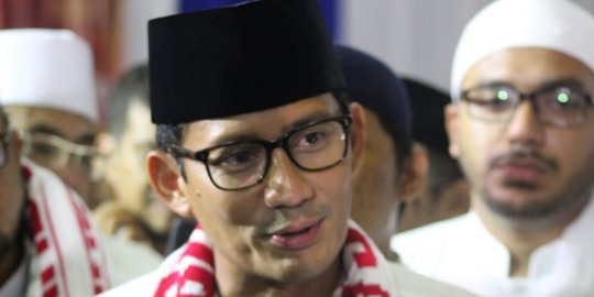 Sandiaga Minta Jubir BPN dan Fadli Zon Tak Buat Pernyataan Menyerang