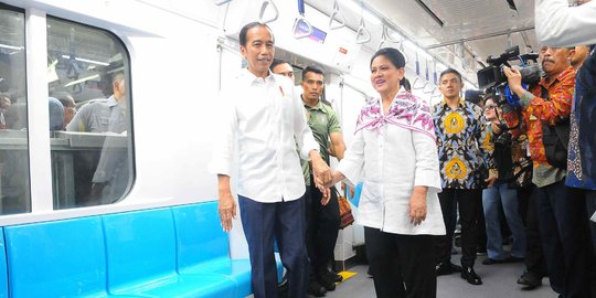 Diresmikan Presiden Jokowi Hari Ini, MRT Mulai Beroperasi Pukul 11.00 Wib