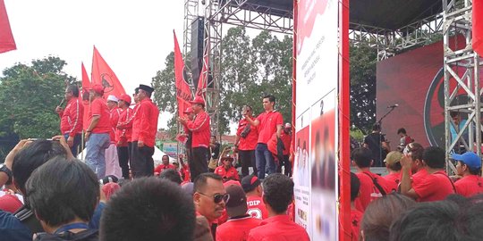 Kampanye di Tangerang, PDIP Klaim Jokowi Bereskan Proyek Soeharto yang Belum Tuntas