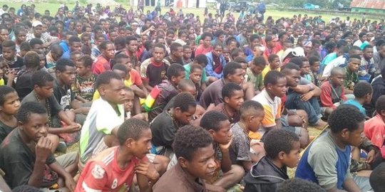 Takut Teror KKB, 1.051 Warga Distrik Balingga Papua Mengungsi