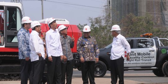 Jokowi Inginkan LRT Jabodebek Dapat Terhubung Tahun Ini
