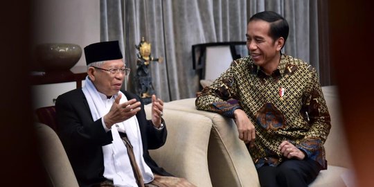 Jokowi Akhirnya Ungkap Alasan Pilih Ma'ruf Amin Jadi Cawapresnya
