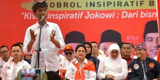 Jokowi: Saya Nggak Tahu Kenapa Bisa Bahagia Datang ke Banyuwangi