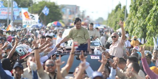 Kampanye di Marauke, Prabowo Ungkap Pesan Orang Tua untuk Bela Rakyat Miskin