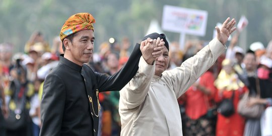 Pernak-Pernik Kampanye Terbuka Jokowi-Prabowo