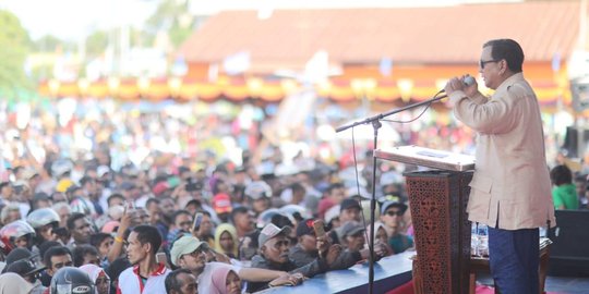 Prabowo: Saya Sering Diejek, Difitnah, tapi Saya Menahan Diri
