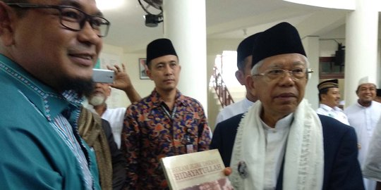 Di Lebak, Ma'ruf Kembali Ingatkan Hoaks Jokowi Larang Azan