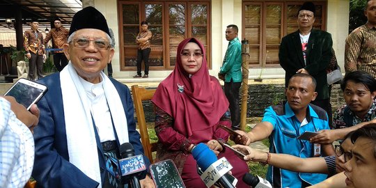 Ma'ruf Amin Sebut Sri Sultan Hamengkubuwono X Sejak Awal Dukung Jokowi