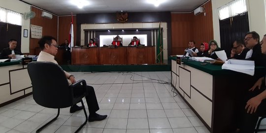 Bersaksi di Sidang Korupsi Pipa PDAM, Wabup Bengkalis Banyak Lupa