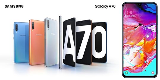 Samsung Perkenalkan Galaxy A70, Layar Tajam dan Baterai Kapasitas Raksasa