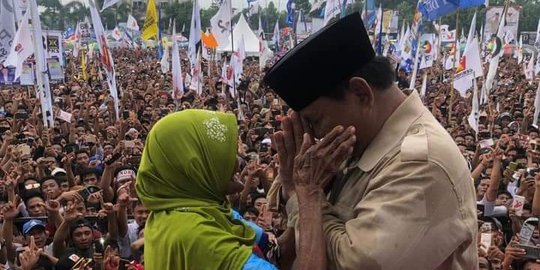 Nenek Peluk Prabowo Diberi Rp 500 Ribu, TKN Jokowi Nilai Kubu 02 Banyak Sandiwara