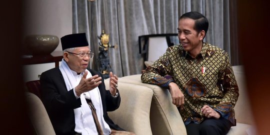 Ma'ruf Setuju dengan Jokowi saat Pemilu Pakai Baju Putih