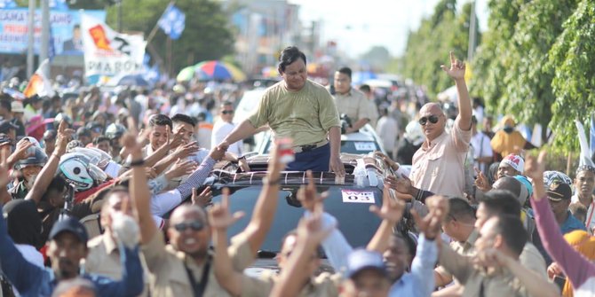 Kampanye Terbuka di Bandung, Prabowo Akan Ditemani AHY