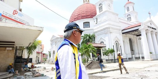 Telan Biaya Rp 183 M, Penataan Kota Lama Semarang Ditarget Selesai Akhir April 2019