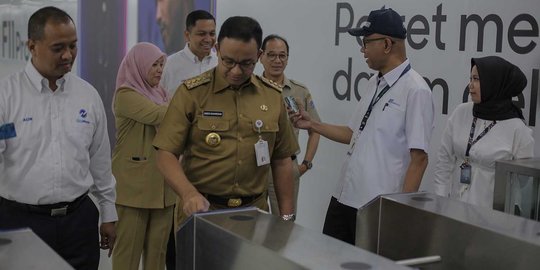 Soal Tarif MRT, Anies Tak Ingin Berpolemik