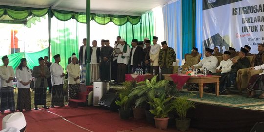 Kiai dan Santri Se Yogyakarta Beri Dukungan ke Ma'ruf Amin