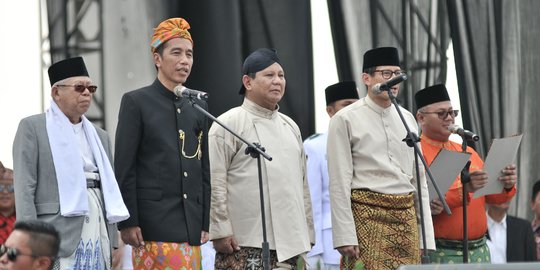 Survei CSIS: Jokowi Unggul 18 Persen dari Prabowo