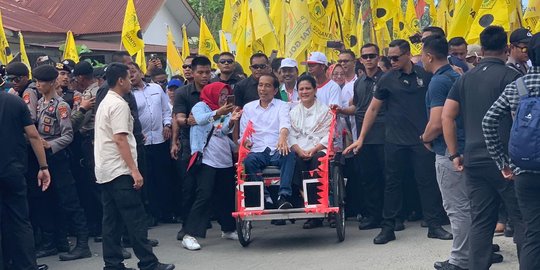 Jokowi Ajak Warga Sulbar Gunakan Hak Pilih: Coblos Pakai Baju Putih