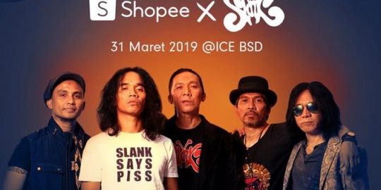 Shopee dan SLANK Siap Berbagi Kejutan di Puncak Selebrasi Shope 31.3