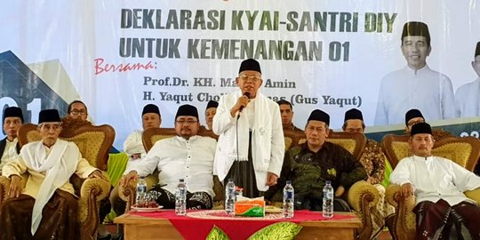 Ma'ruf Amin: Memilih Pemimpin Itu Wajib Hukumnya