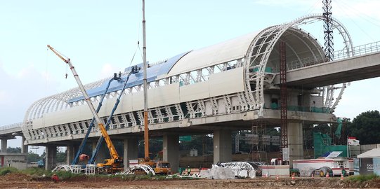 Adhi Karya Targetkan Pembebasan Lahan Depo LRT Bekasi Selesai April