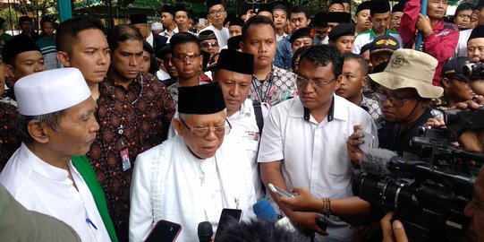 Kiai dan Santri Deklarasi Dukungan, Maruf Yakin Menang 70 Persen di Sumsel