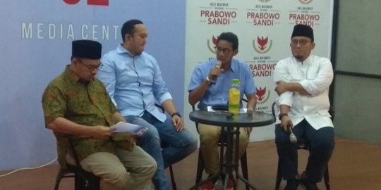 Prabowo-Sandi Sudah Habis Rp 149,7 Miliar untuk Kampanye, Paling Banyak di Jawa