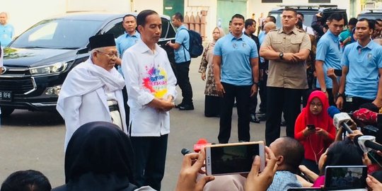 Petani di Serang Dukung Jokowi Karena Ma'ruf Merupakan Orang Banten