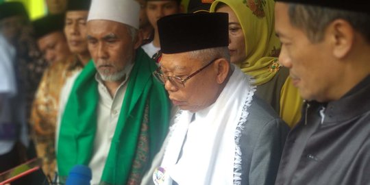 Ma'ruf Amin Tak Setuju TPS Disebut Lebaran