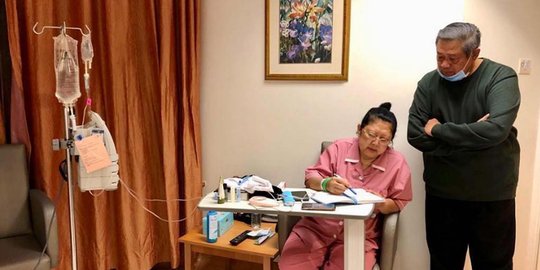 AHY Sebut Ani Yudhoyono Semangat Lawan Kanker Darah