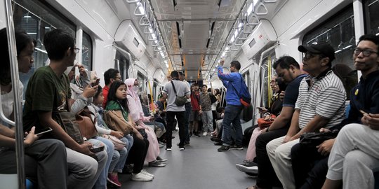 Tarif MRT Diskon 50 Persen Selama April 2019