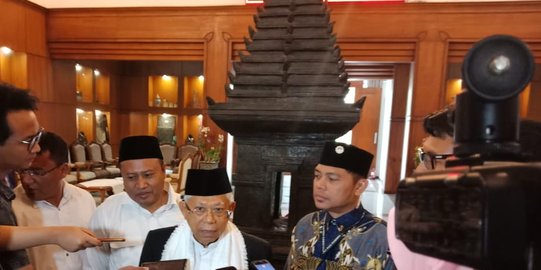 Dikabarkan Sakit, Ma'ruf Hadir Berkampanye Di Madura Untuk Raup Suara