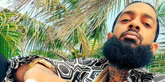 Cuitan Aneh Nipsey Hussle Beberapa Jam Sebelum Tewas Ditembak