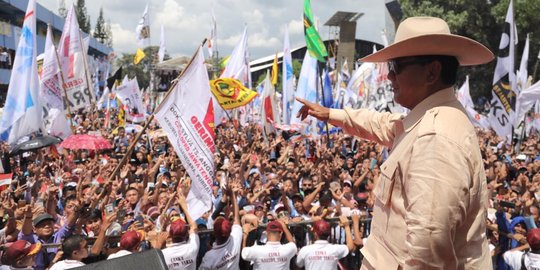 Prabowo: Mereka Bilang Tak akan Menang di Jateng, Saudara Siap Bantu Saya?