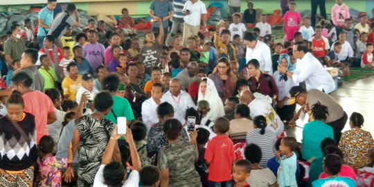 Suasana Berduka, Jokowi Batal Gelar Kampanye Terbuka di Sentani