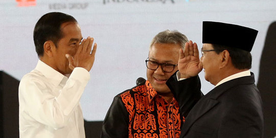 KPU 'Black List' Pendukung Jokowi dan Prabowo yang Buat Gaduh di Debat