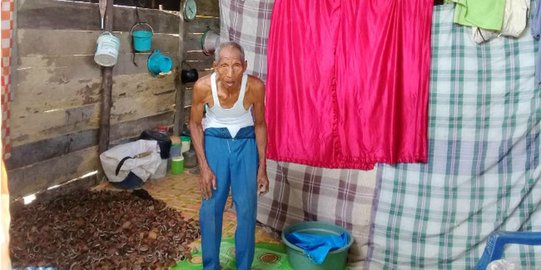Potret Kemiskinan di Sultra, Kakek Nenek Ikat Perut Pakai Tali demi Menahan Lapar