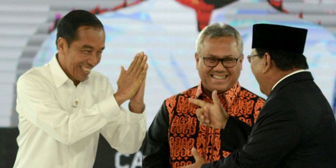Roy Morgan: Survei Maret, Jokowi 56,5 persen, Prabowo 43,5 persen
