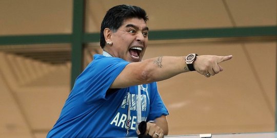 Maradona Hujat Amerika karena Campur Tangan Urusan Venezuela