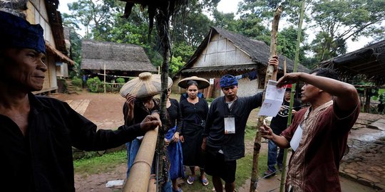 Tolak Golput, Suku Baduy Siap Turun Gunung 17 April