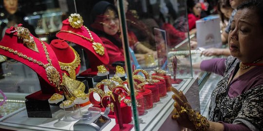 Melihat Kemilau Emas dan Berlian di Jakarta International Jewelery Fair 2019