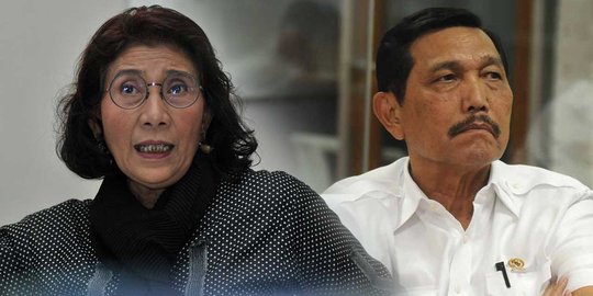 Saat Menko Luhut vs Menteri Susi Kembali Bersitegang