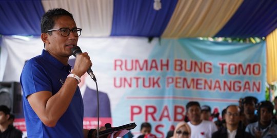 Sandiaga: Saya dan Pak Prabowo akan Pasang Badan Untuk Guru Paud