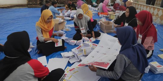 2.490 Surat Suara Pemilu 2019 di Tuban Rusak
