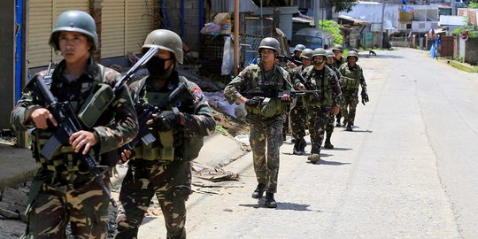 30 Menit Baku Tembak dengan Abu Sayyaf, 3 Tentara Filipina Tewas