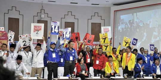 pdip dan gerindra unggul di pileg 2019