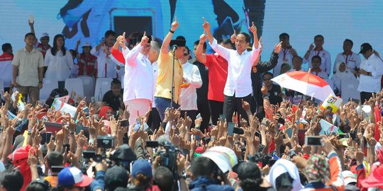 11 Hari Jelang Pencoblosan, Jokowi Targetkan Perolehan Suara 65 Persen di Sumut