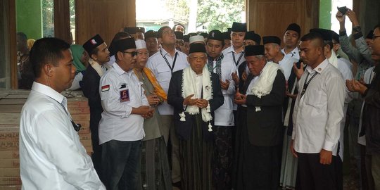 Jejak Kenangan Ma'ruf Amin dan Sang Ayah di Pesantren Cilegon