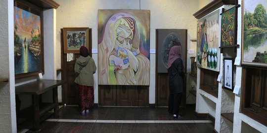 Panggung Seni Rupa di Kawasan Wisata Baturraden Banyumas
